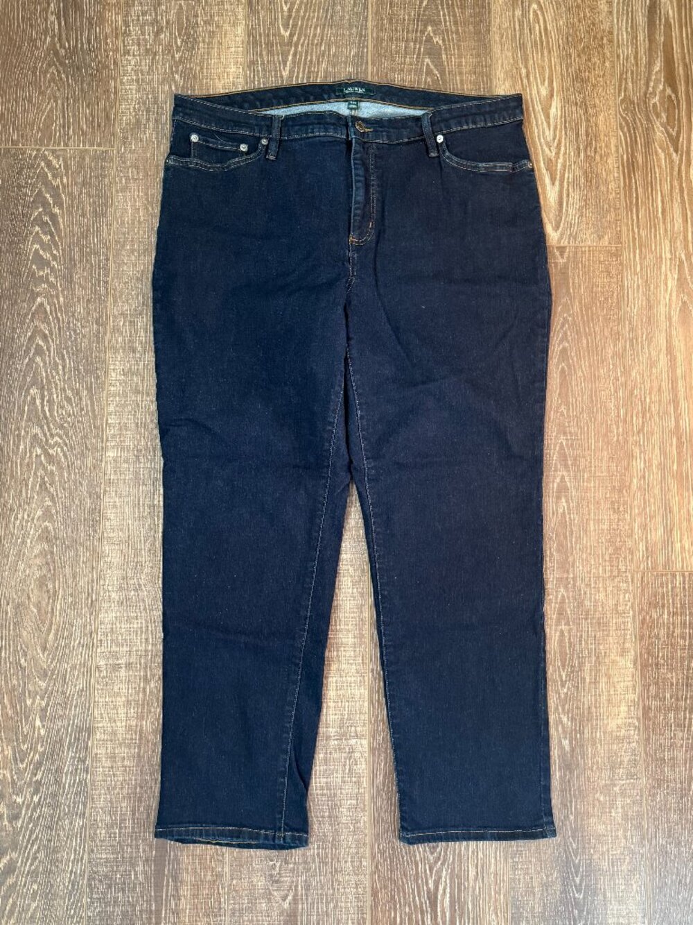 Lauren Ralph Lauren Premier Straight Curvy Jeans – Size 22W